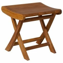 Cheap 🌟 Outdoor Ottomans Chic Teak Italy Teak Outdoor Footstool ⌛