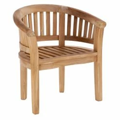 Buy โจ Patio Dining Chairs Chic Teak Peanut Teak Patio Dining Chair โค๏ธ