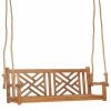 Deals 💯 Porch Swings Chic Teak Chippendale 60 In. Outdoor Porch Swing 👍 -Teak Outdoor Furniture Elegant shop masterCHIT110