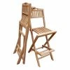 Best Sale ❤️ Outdoor Bar Stools Seven Seas Teak Open Back Folding Bar Stool With Footrest 💯 -Teak Outdoor Furniture Elegant shop masterCHIT300