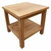 Wholesale ⭐ Patio Accent Tables Seven Seas Teak Patio End Table With Shelf 🎉 -Teak Outdoor Furniture Elegant shop masterCHIT315