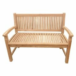 Discount 🧨 Outdoor Benches Seven Seas Teak El Mar Outdoor Teak Wood Bench 😀