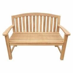 Buy 🛒 Outdoor Benches Seven Seas Teak San Jose Outdoor Teak Wood Bench 🤩