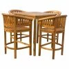 Wholesale ๐ Patio Dining Sets Chic Teak Peanut Teak 5 Piece Square Patio Dining Set โจ 1 Wholesale ๐ Patio Dining Sets Chic Teak Peanut Teak 5 Piece Square Patio Dining Set โจ -Teak Outdoor Furniture Elegant shop masterCHIT464