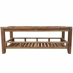 Brand new 🥰 Outdoor Benches Chic Teak Bahama 47 In. Patio Bench / Shower Stool 💯