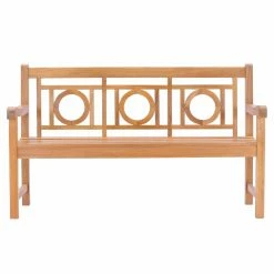 Best deal 🌟 Outdoor Benches Chic Teak Double-O 5 Ft. Outdoor Patio Bench - Teak 😍