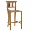 Best Pirce ⌛ Outdoor Bar Stools Chic Teak Amsterdam 24 In. Indoor/Outdoor Counter Stool 🎉