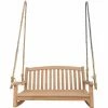 Cheapest ✨ Porch Swings Seven Seas Teak San Jose Outdoor Porch Swing - Honey Tone Brown 😉 -Teak Outdoor Furniture Elegant shop masterCHIT528