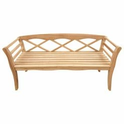 Wholesale ✔️ Outdoor Benches Seven Seas Teak Montana Outdoor Patio Bench - Honey Tone Brown ⌛