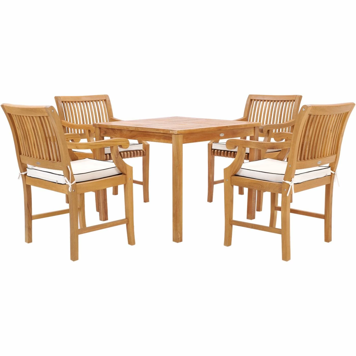 Promo ๐ Patio Dining Sets Chic Teak Florence 5 Piece Teak Wood Patio Dining Set With Arm Chairs ๐ 3 Promo ๐ Patio Dining Sets Chic Teak Florence 5 Piece Teak Wood Patio Dining Set With Arm Chairs ๐