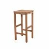 Outlet 💯 Outdoor Bar Stools Amazonia Harrison Teak Patio Bar Stool ✨ -Teak Outdoor Furniture Elegant shop masterIHM282