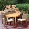 Cheap 👍 Patio Dining Sets Amazonia Virginia Beach Teak 11 Piece Rectangular Patio Dining Set ❤️ -Teak Outdoor Furniture Elegant shop masterIHM331