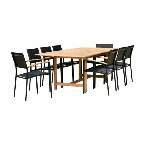 Promo 🌟 Patio Dining Sets Amazonia Capri Teak 9 Piece Extension Patio Dining Set 💯 3 Promo 🌟 Patio Dining Sets Amazonia Capri Teak 9 Piece Extension Patio Dining Set 💯 -Teak Outdoor Furniture Elegant shop masterIHM501 1