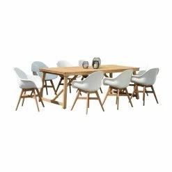 Top 10 👍 Patio Dining Sets Amazonia Seasons Reclaimed Teak 9 Piece Patio Dining Set 😍