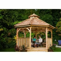 Cheapest 🎁 Hardtop Outdoor Living Today Bayside 12 Ft. Octagon Gazebo ✔️