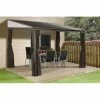 Best Pirce ⌛ Soft-top SOJAG INC Portland Mural Sun Shelter Outdoor Gazebo With Net And Curtains ⌛