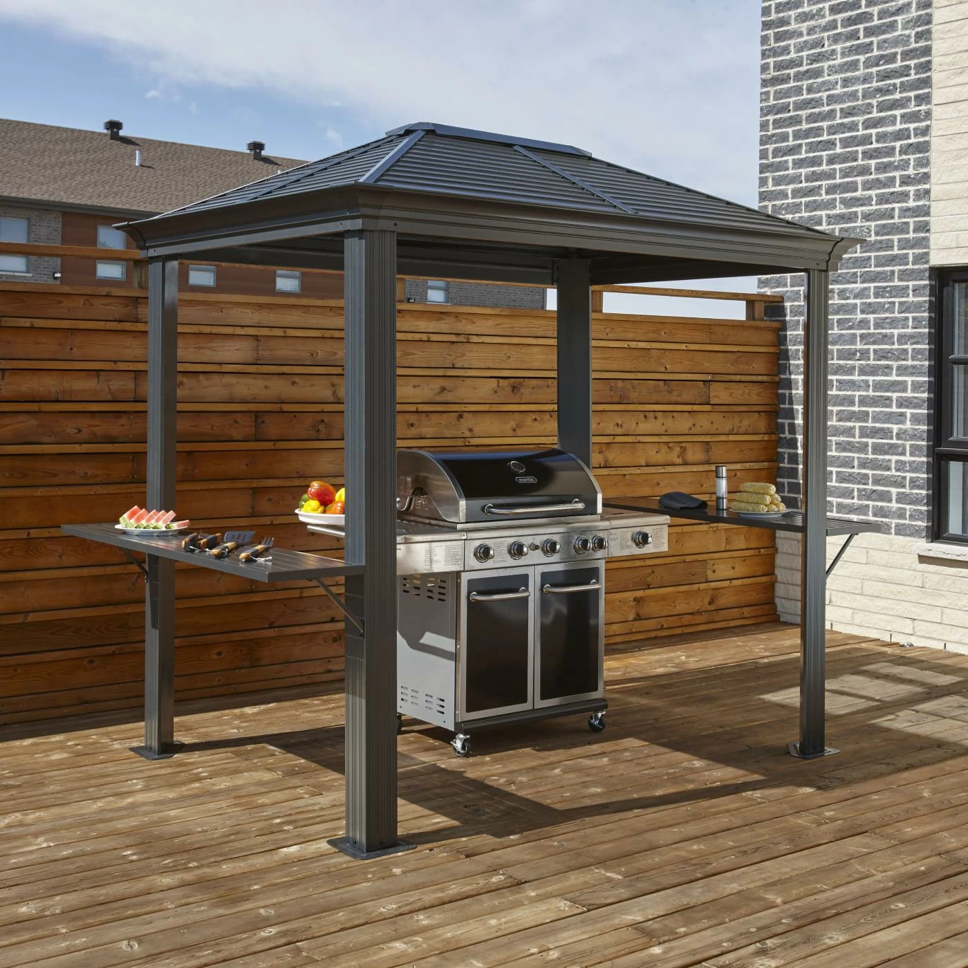 Top 10 โ Hardtop SOJAG INC Mykonos 5 X 8 Ft. Steel Grill Gazebo ๐ 3 Top 10 โ Hardtop SOJAG INC Mykonos 5 X 8 Ft. Steel Grill Gazebo ๐
