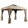 Promo ❤️ Soft-top SOJAG INC Roma Gazebo 🌟 -Teak Outdoor Furniture Elegant shop masterSOJA063
