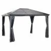 Best deal ✔️ Hardtop SOJAG INC Verona Gazebo 😀 -Teak Outdoor Furniture Elegant shop masterSOJA067