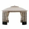 Coupon 🤩 Soft-top Sunjoy 11 X 13 Ft. Steel Octagon Soft Top Gazebo 🎁 -Teak Outdoor Furniture Elegant shop masterSUNR1161