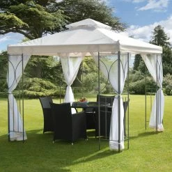 Coupon ✔️ Soft-top Transcontinental Outdoor Polenza 8 X 8 Ft. Gazebo Canopy 😉