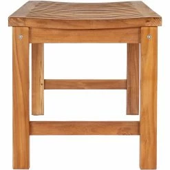 Deals ✔️ Outdoor Benches Chic Teak Santa Monica Teak Backless Outdoor Bench 🔥 -Teak Outdoor Furniture Elegant shop scaleCHIT014