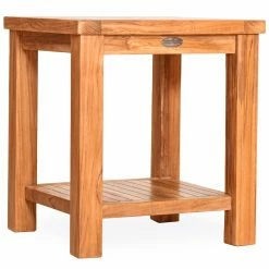 Top 10 🤩 Patio Accent Tables Chic Teak Tundra Teak Outdoor Side Table ❤️ -Teak Outdoor Furniture Elegant shop scaleCHIT055
