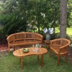 Buy ✨ Patio Dining Chairs Chic Teak Peanut Teak Patio Dining Chair ❤️ 12 Buy ✨ Patio Dining Chairs Chic Teak Peanut Teak Patio Dining Chair ❤️ -Teak Outdoor Furniture Elegant shop scaleCHIT057