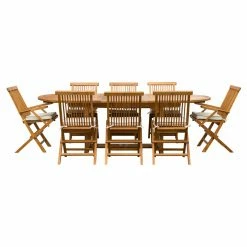 Outlet 😀 Patio Dining Sets Seven Seas Teak West Palm Teak 9 Piece Oval Patio Dining Set 🎉 13 Outlet 😀 Patio Dining Sets Seven Seas Teak West Palm Teak 9 Piece Oval Patio Dining Set 🎉 -Teak Outdoor Furniture Elegant shop scaleCHIT467