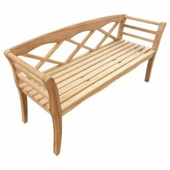 Wholesale ✔️ Outdoor Benches Seven Seas Teak Montana Outdoor Patio Bench - Honey Tone Brown ⌛ -Teak Outdoor Furniture Elegant shop scaleCHIT530