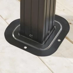 Wholesale ⭐ Hardtop SOJAG INC Dakota Gazebo 🛒 -Teak Outdoor Furniture Elegant shop scaleSOJA055